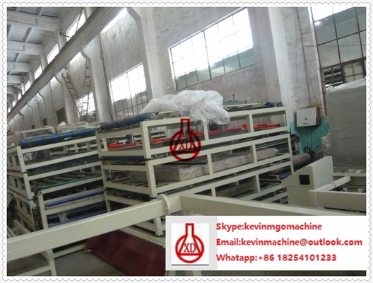 La linea di produzione del bordo del cemento della fibra, automatico pieno lamina a freddo la formazione dell'attrezzatura