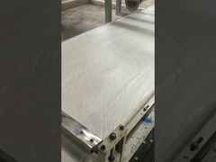 impianto di lavoro per macchina per pannelli in fibrocemento