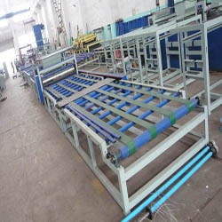 Sistema di controllo automatico PLC MgO Sandwich Panel Machine per la fabbricazione di porte ignifughe