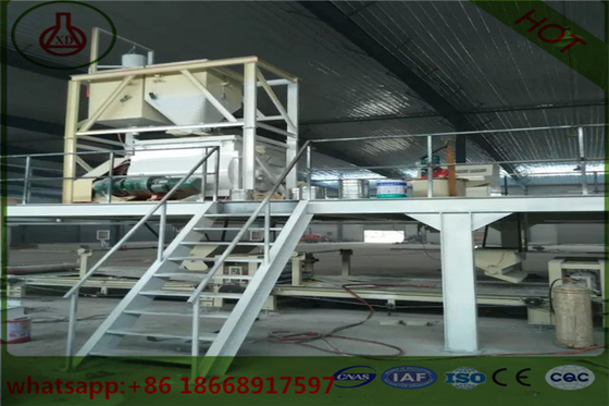 Linea di produzione prefabbricata automatica del bordo del cemento della fibra delle pareti pannello che fa macchinario