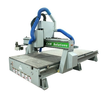 Aria di raffreddamento Macchine per la fabbricazione di porte CNC, Sistema DSP Macchine per la fabbricazione di cartoni WPC