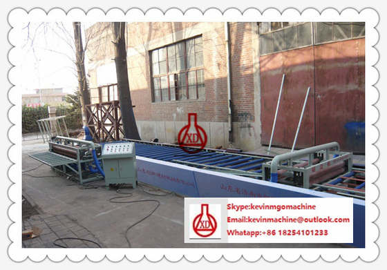 5.5Kw Motor Power Roof Tiling Equipment, PLC Control System Sheet Making Machine (Motore a potenza di 5Kw) Equipaggiamento per il rivestimento del tetto, PLC Control System