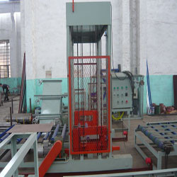 GRC Board Door Press Machine, Automatic MgO Sandwich Panel Making Machine (Motore automatico per la produzione di pannelli sandwich)