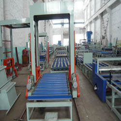 Sistema di controllo automatico PLC MgO Sandwich Panel Machine per la fabbricazione di porte ignifughe