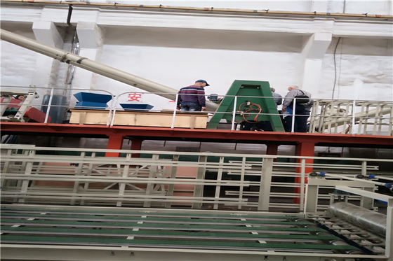 Linea di produzione di pannelli vetrati compositi di ossido di magnesio