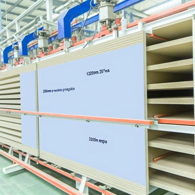 Linea di produzione per pannelli in fibrocemento con larghezza 1200mm e resistenza ≥20Mpa