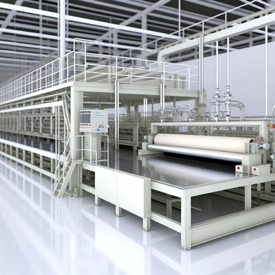 Precisione 5-20 milioni di m2/anno Linea di produzione di cartoni in fibra di cemento con conduttività termica ≤ 0,25 W/mk