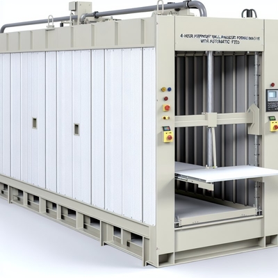 Macchina per formare pannelli murali a prova di fuoco a 4 ore con alimentazione automatica