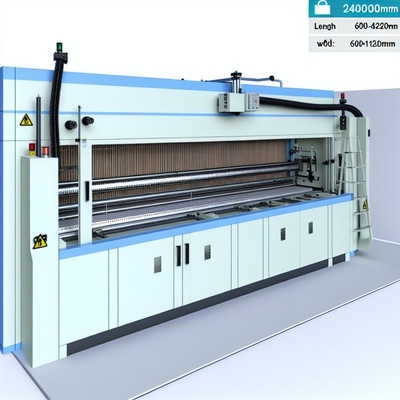 Macchina per pannelli MGO completamente automatica, lunghezza 2400-24000mm, larghezza 600-1220mm