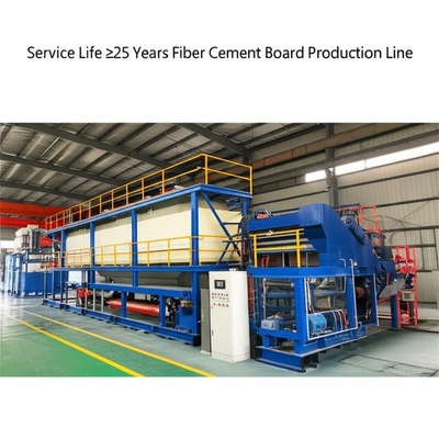 Vita utile ≥ 25 anni Linea di produzione di cartoni in fibra di cemento con isolamento acustico ≥ 45 dB Conduttività termica ≤ 0,25 W/mk