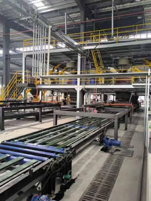 Linea di produzione automatica di mobili XPS per isolamento termico e pannelli per piastrelle, 380v