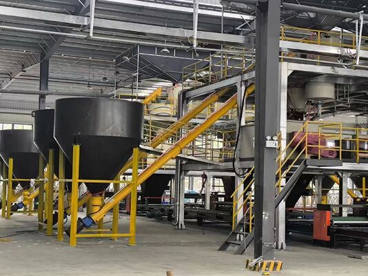 380v doppia parete XPS isolazione Piastrelle di supporto linea di produzione