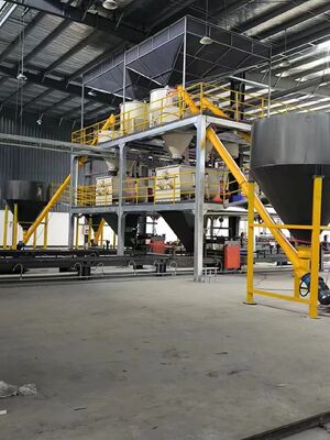 Macchina per pannelli di paglia autoportante con capacità di produzione 1000-5000 Kg/h e opzioni di colore personalizzabili