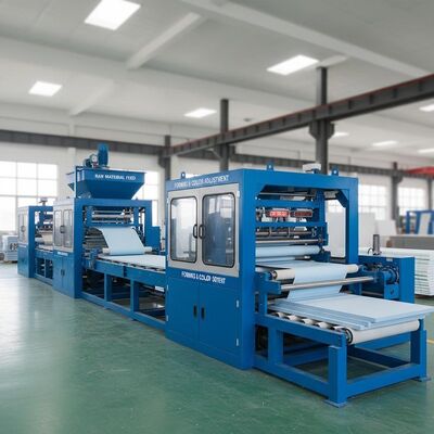 Macchina per la produzione di cartoni di magnesio per materiali da costruzione
