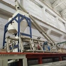 Macchina automatica per pannelli in MgO con capacità 2-20 milioni di m2/anno, resistenza al fuoco di grado A1 e lunghezza 2400-24000mm