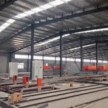 Macchina automatica per pannelli in MgO con capacità 2-20 milioni di m2/anno, resistenza al fuoco di grado A1 e lunghezza 2400-24000mm