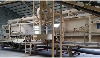 0.6-1.2 g/cm3 Densità PLC di controllo della macchina per tavole di paglia