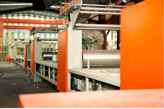 Sistema di produzione di legno in fibra di vetro a maglia in stand-alone standard CE