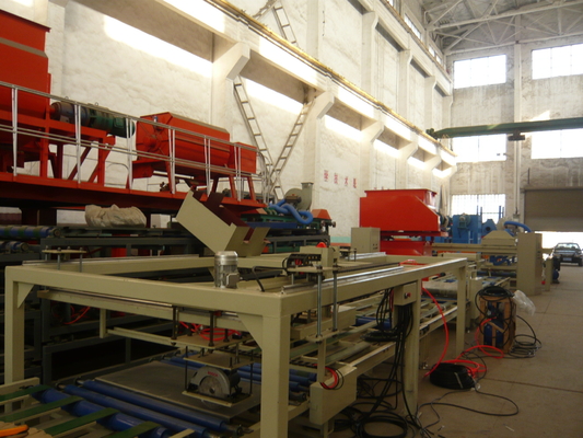 Linea di produzione completamente automatica del pannello a sandwich di ENV con la struttura d'acciaio