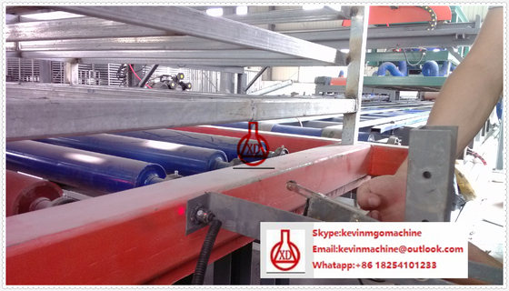 Pannello di parete del bordo dell'ossido di magnesio che forma macchina per il materiale da costruzione