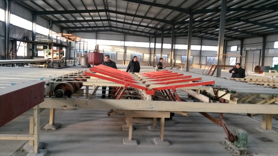 Linea di produzione del bordo dell'ossido di magnesio con il processo spogliatura del modulo/pre di trattamento