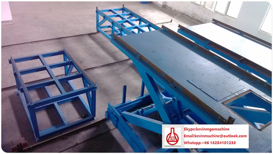 Linea di produzione a prova di fuoco del bordo del MgO, macchina automatica del pannello a sandwich di Eco