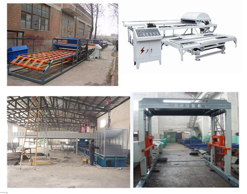 Linea di produzione del pannello a sandwich del CE ENV, pannello di parete di potere 35KW che fa macchina