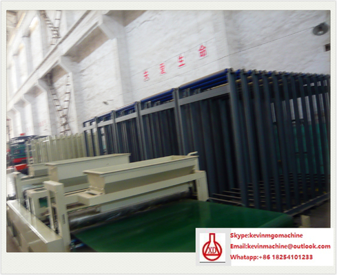 Materiale da costruzione che fa macchinario, linea di produzione automatica del bordo del MgO dei semi