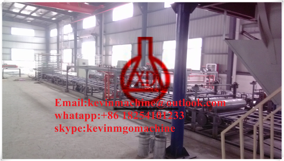 La linea di produzione a prova di fuoco automatica del bordo del MgO della Cina con la più grande capacità 1500 riveste