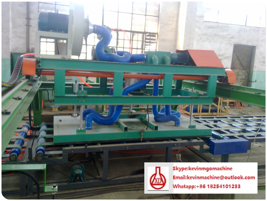 Linea di produzione del bordo del MgO del pannello di parete con il processo di secchezza d'impiallacciatura di diffusione della colla