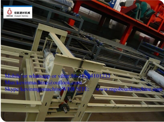 50HZ completamente/linea di produzione automatica del bordo MgO dei semi per i materiali da costruzione