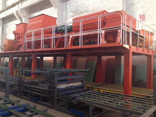 Riciclaggio della linea di produzione del bordo del MgO della costruzione con i materiali della maglia della vetroresina