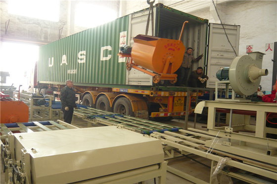 Attrezzatura a prova di fuoco del pannello di parete per il bordo del MgO, linea di produzione del bordo dell'ossido di magnesio