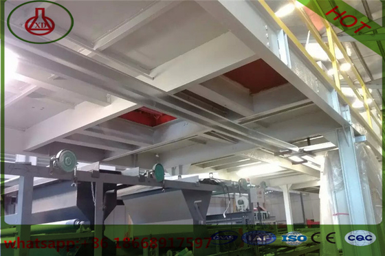 Linea di produzione regolare del piatto della costruzione della macchina 50HZ 54KW del bordo del cemento della fibra