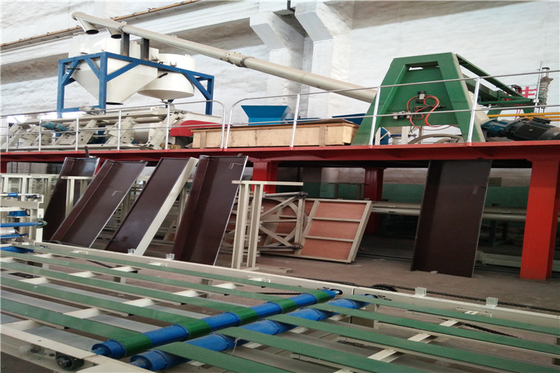 Bordo a prova di fuoco automatico del muro a secco dell'ossido di magnesio del MgO che fa la linea di produzione a macchina
