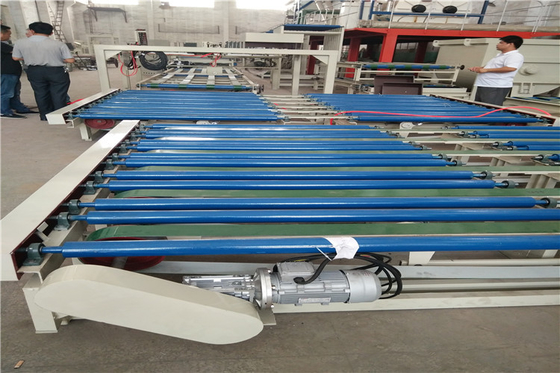 Linea di produzione automatica a prova di fuoco ecologica del bordo della parete divisoria del MgO del peso leggero