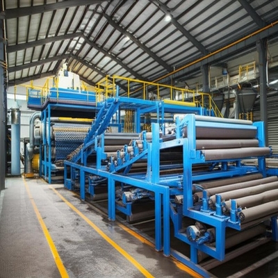 Rilevare la produzione con la linea di produzione di lamiere di fibra di cemento utilizzando la materia prima di sabbia di quarzo