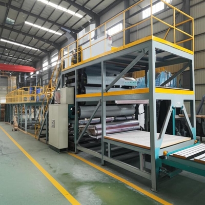 Linea di produzione pannelli in fibrocemento con larghezza 1200mm, assorbimento d'acqua ≤10%, alta densità del pannello 1.2-1.6g/cm3