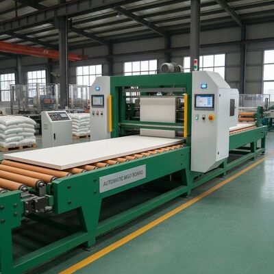 macchina automatica per cartoni mgo con colore del prodotto adattato per fornire risultati di produzione di cartoni di ossido di magnesio