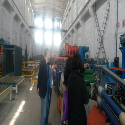 Linea di produzione resistente al fuoco del bordo del cemento Portland della fibra 1 anno di garanzia