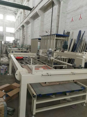 Linea di produzione del bordo del cemento della fibra del pannello di parete del panino, linea di produzione del bordo del MgO