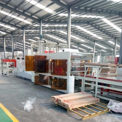 Linea di produzione del bordo del MgO e del cemento fabbricazione a prova di fuoco del pannello di parete della divisione