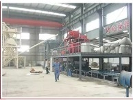 Linea di produzione del pannello di parete asciutta del MgO e del cemento di ENV a basso rumore completamente automatico