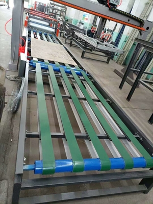 Pannello di parete del panino e linea di produzione completamente automatici del bordo del cemento della fibra