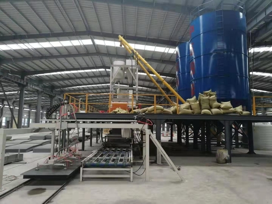 Linea di produzione per pannelli in fibrocemento da 2400mm per esterni con assorbimento d'acqua ≤10%